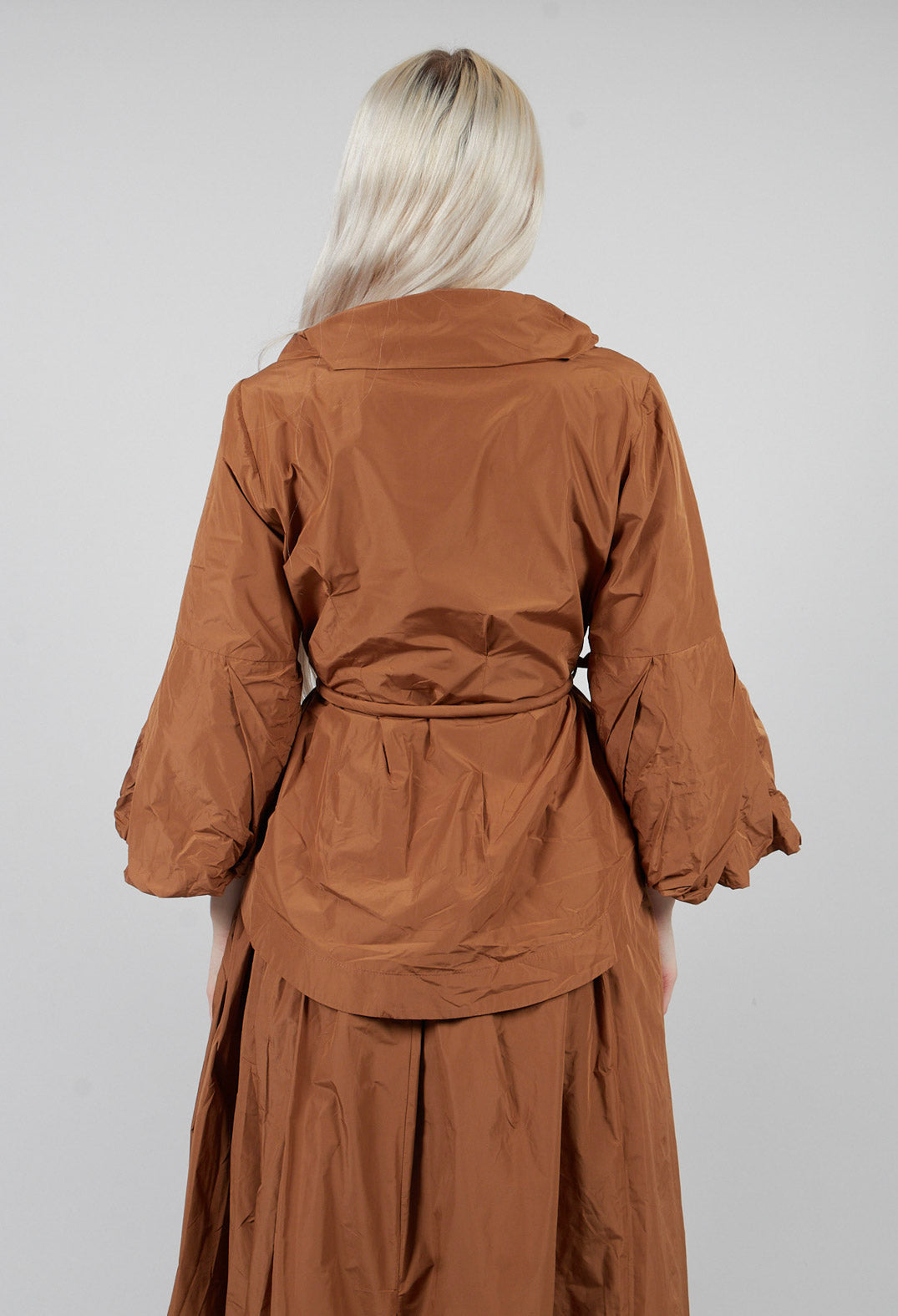 Feature Collar Jacket in Brown