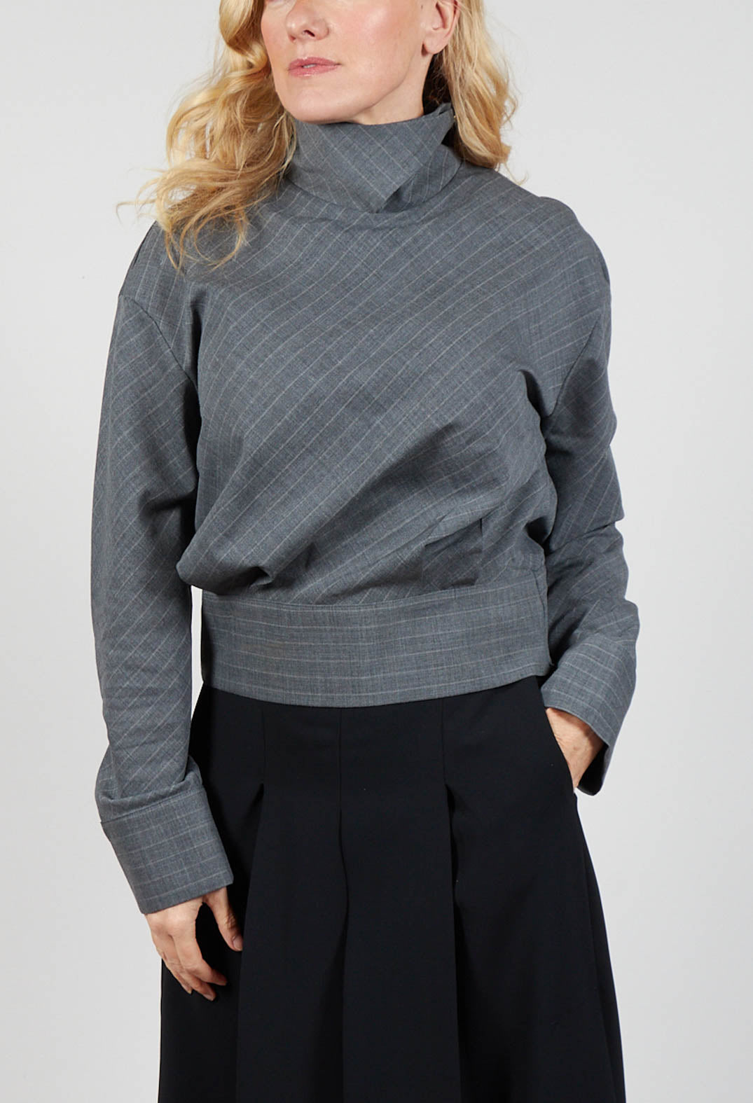 Fermo Blouse in Grigio