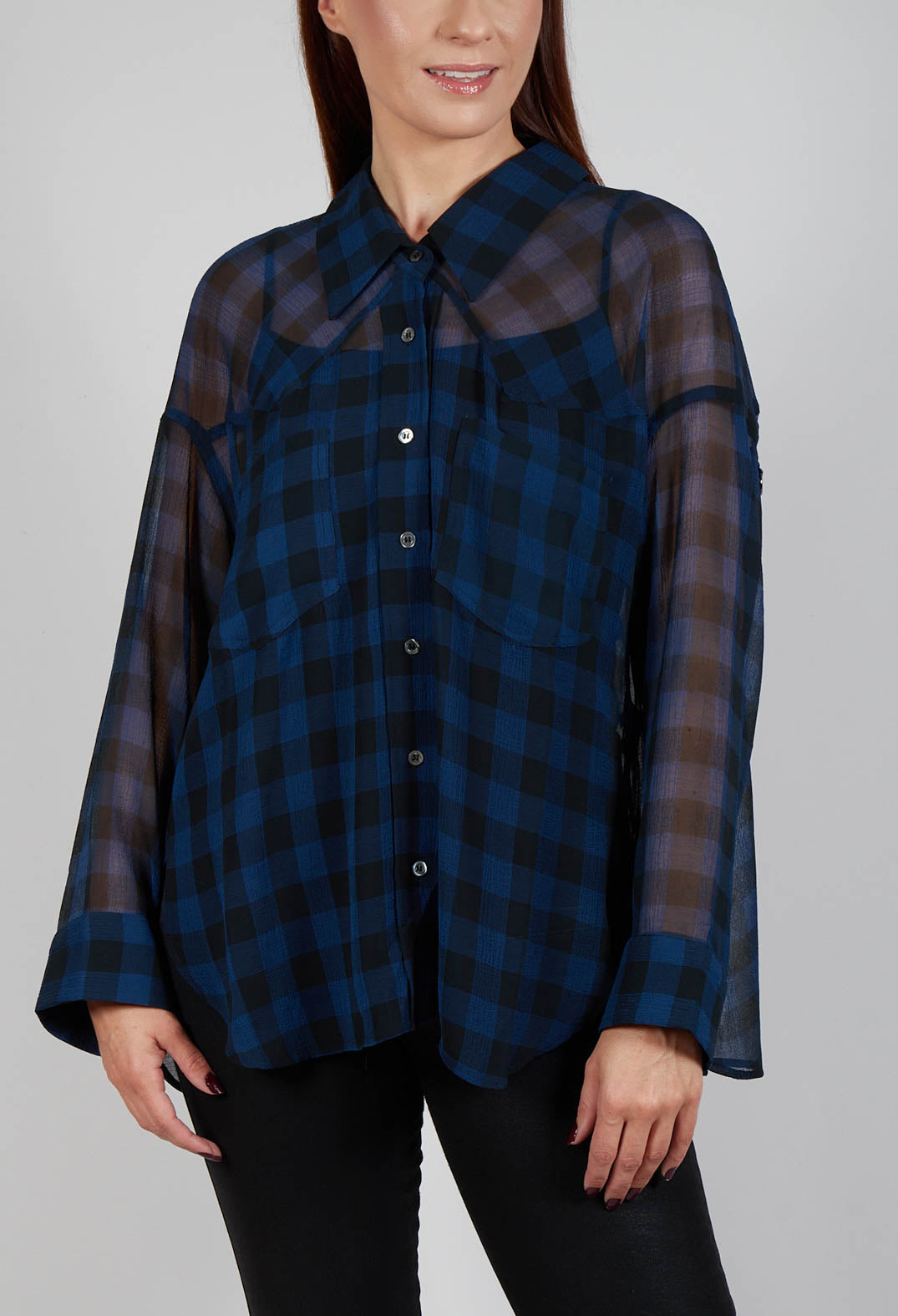 Fetching Shirt in Blue Check