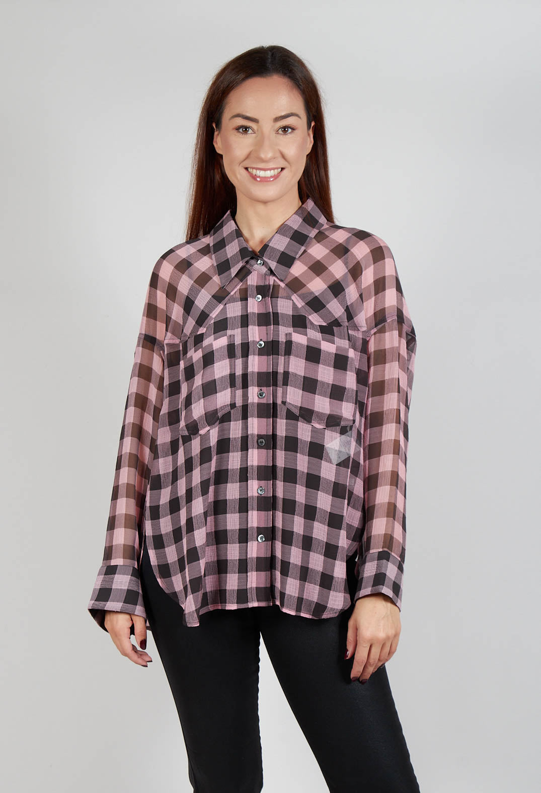 Fetching Shirt in Pink Check