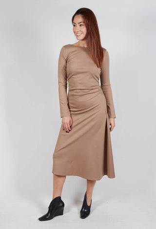 Fit Dress in Camel