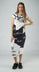 PRE-ORDER - Fitted Dress in Grey Print Fitted Dress in Grey Print (Pictured in Black Print)