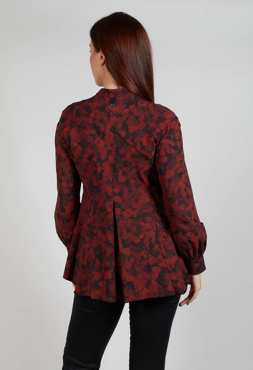 Fortunate Shirt in Red Floral