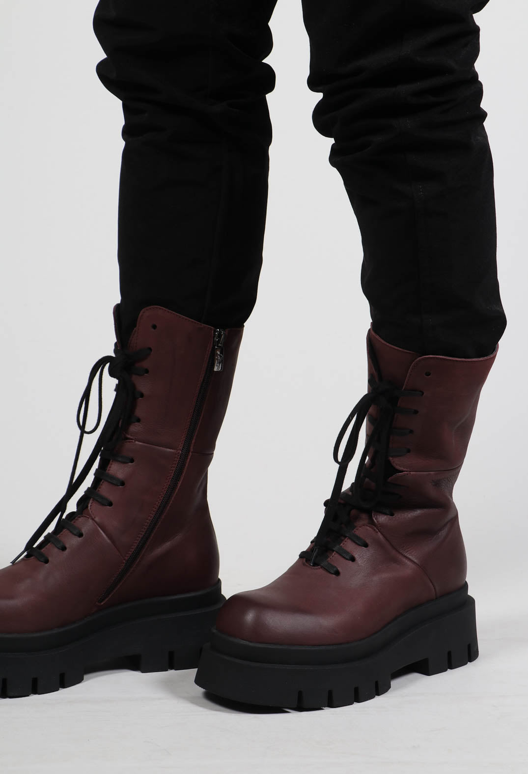 Front lace up on sale boots