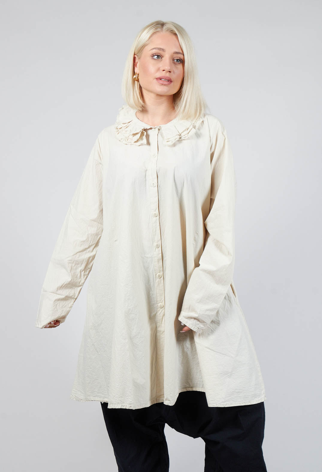 Gartender Top in Gefuhl Beige