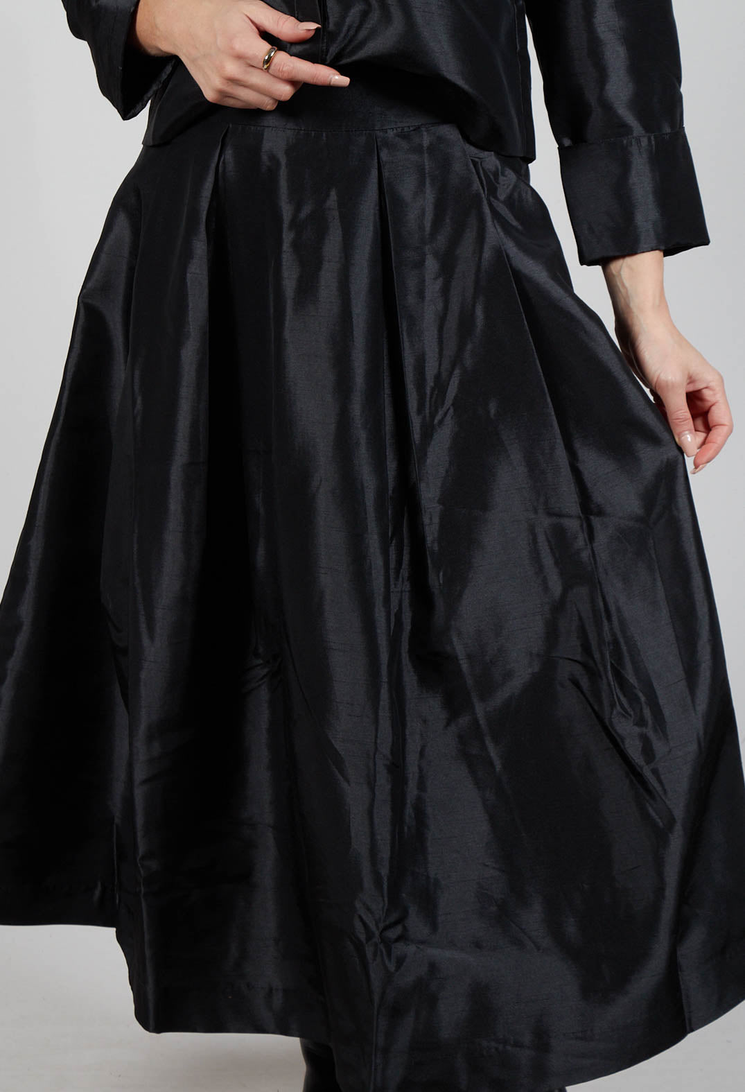 Gavina Skirt in Noir