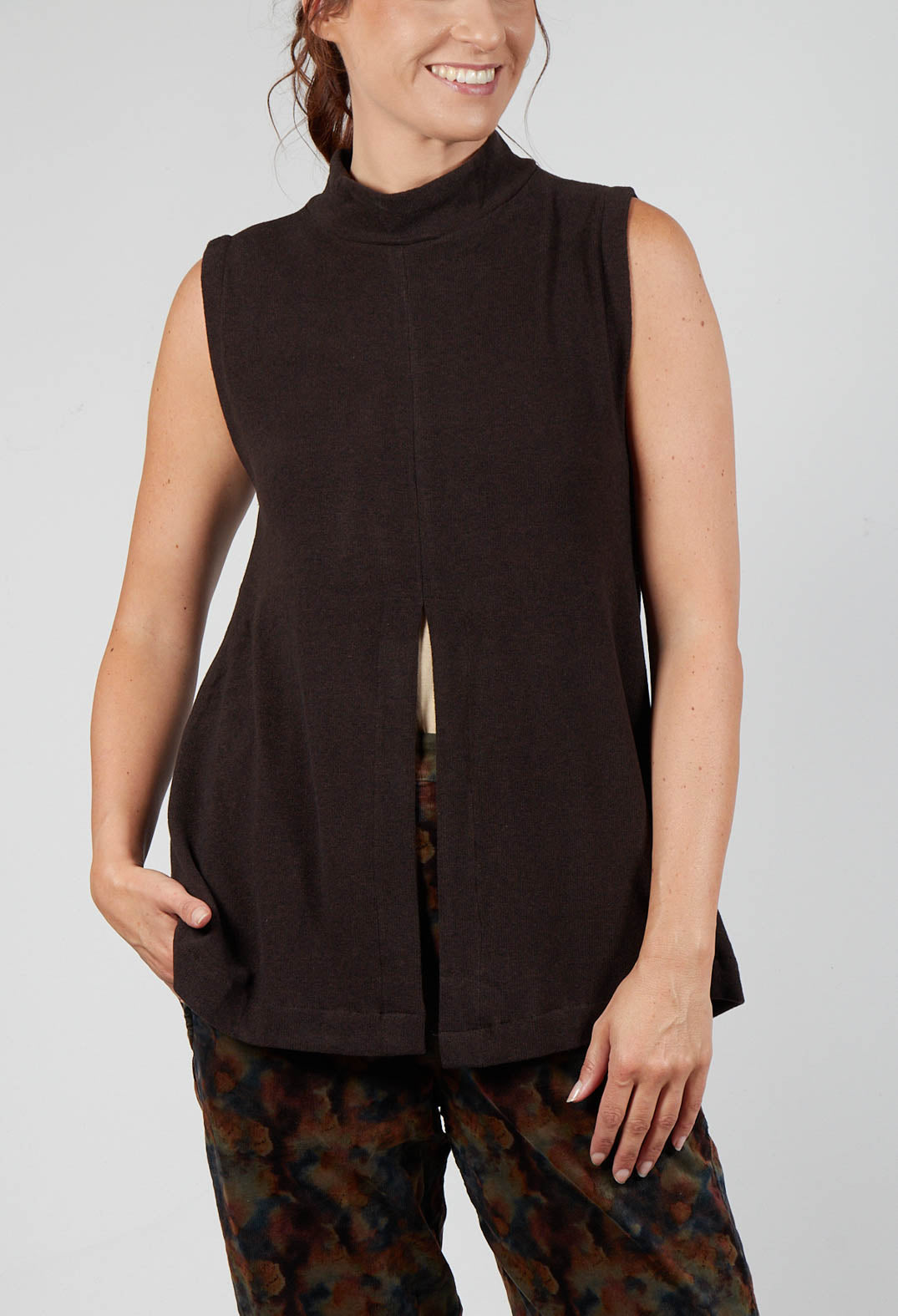 Gavoi Gilet in Moro