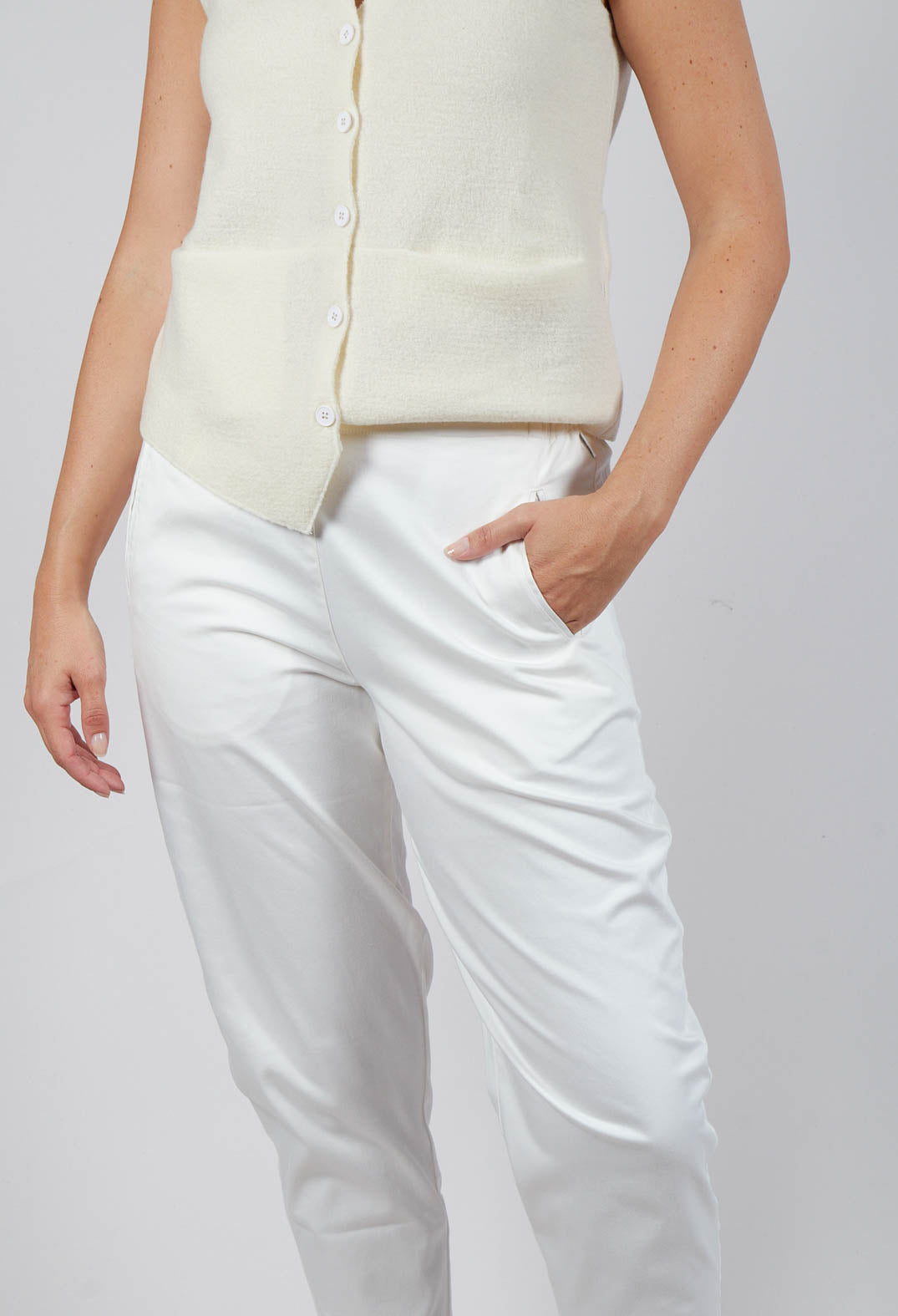 Geisha Long Trousers in  Undyed