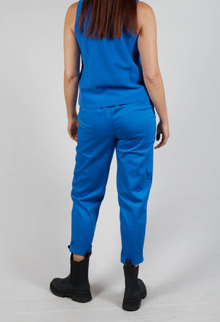 Geisha Long Trousers in Cobalt