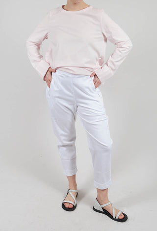 Geisha Pants in White