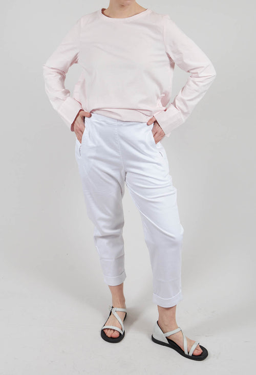 Geisha Pants in White