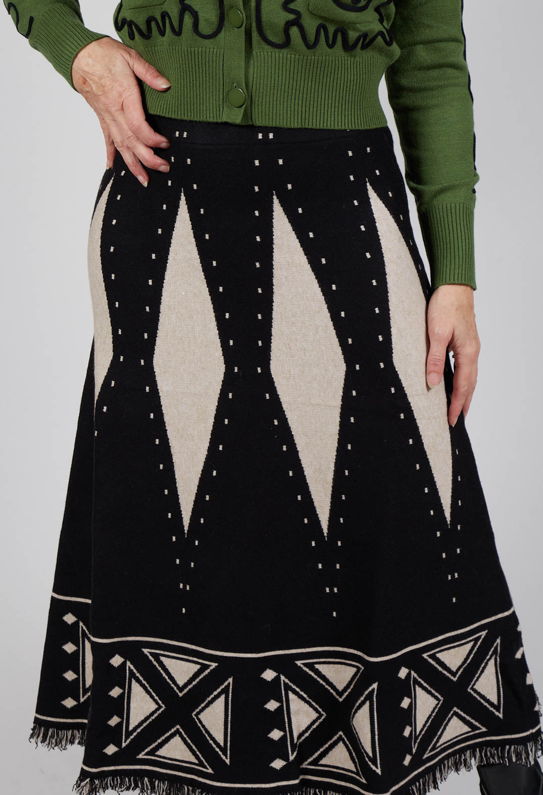 Gelsomina Skirt in Noir