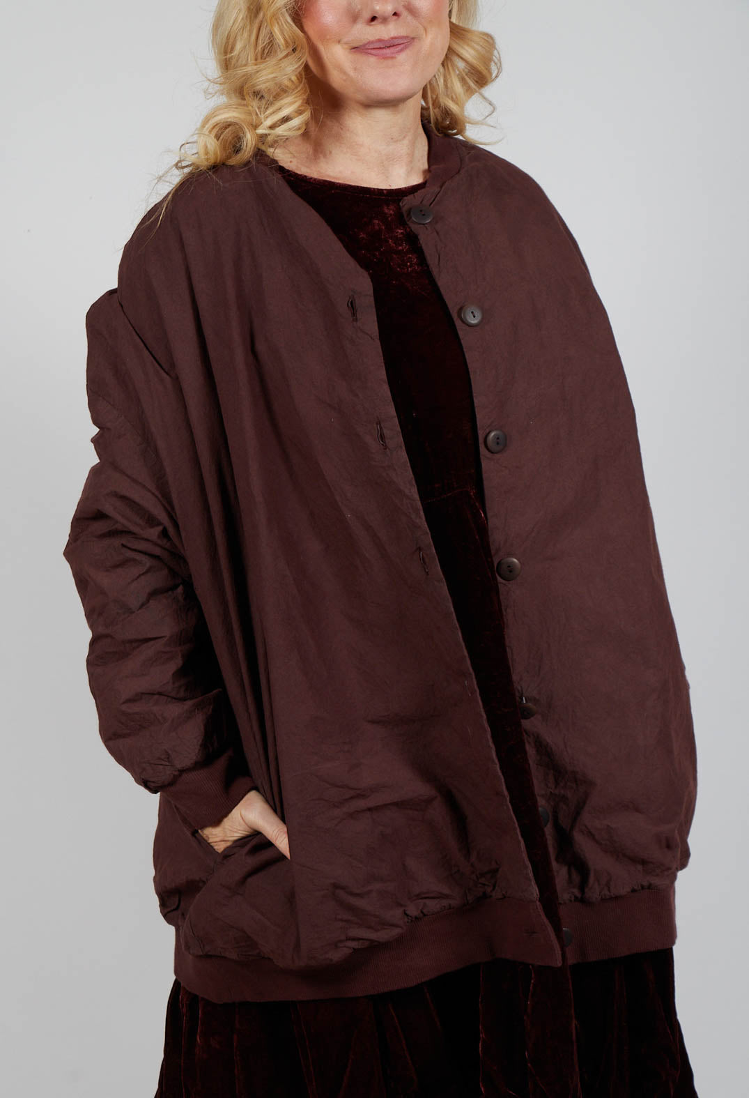 Geweib Jacket in Mudcloth