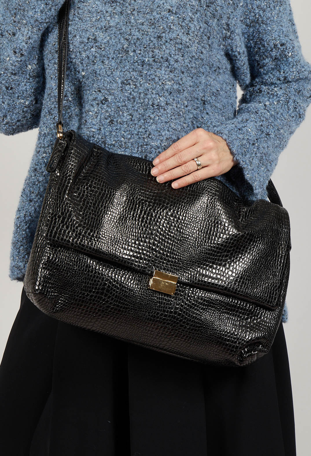 Ginny Bag in Nero