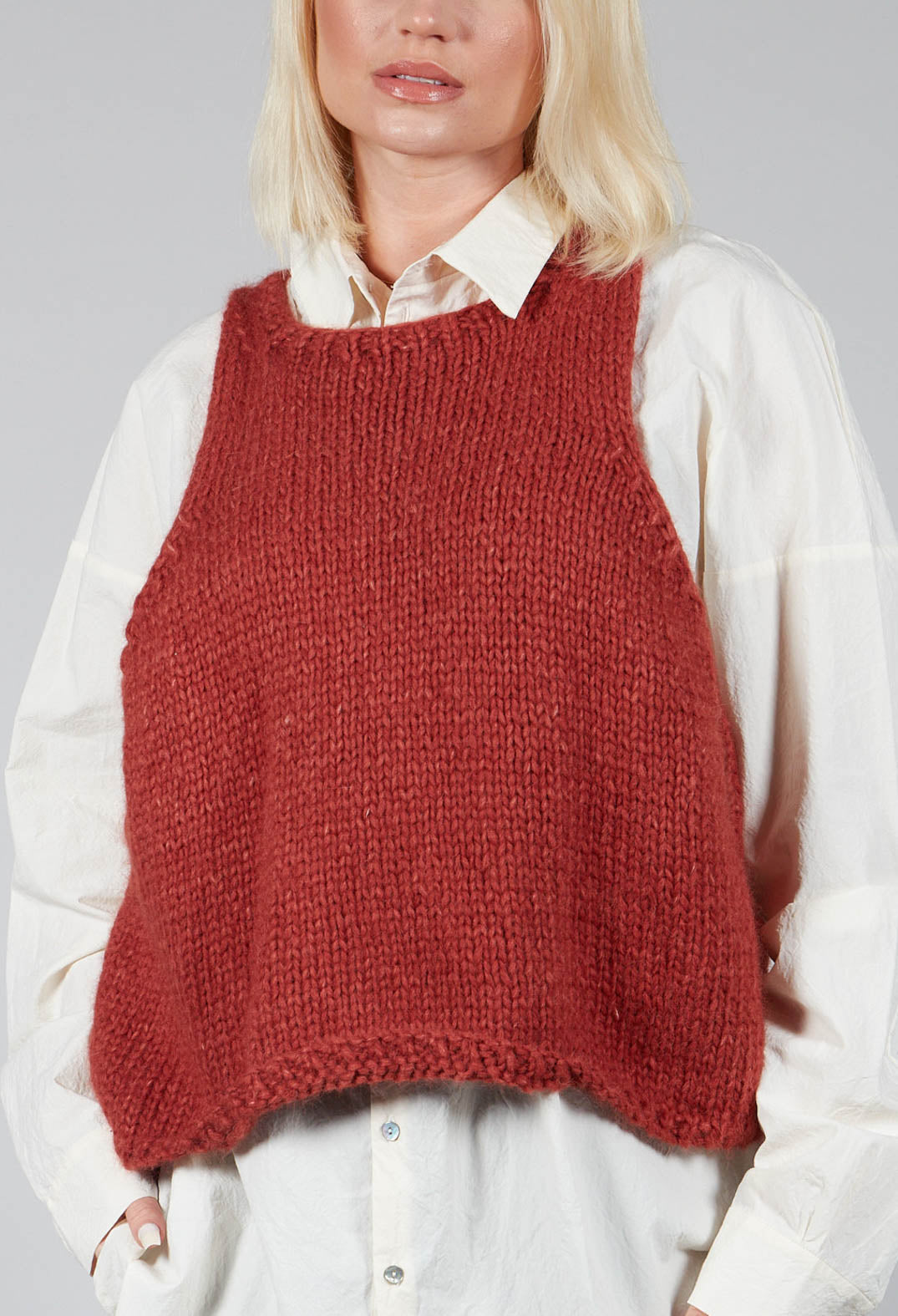  XENIS Women's Knit Sweater Vest Without Blouse V-Neck  Sleeveless Knit Vest Fall Winter Pullover Tank : Clothing, Shoes & Jewelry