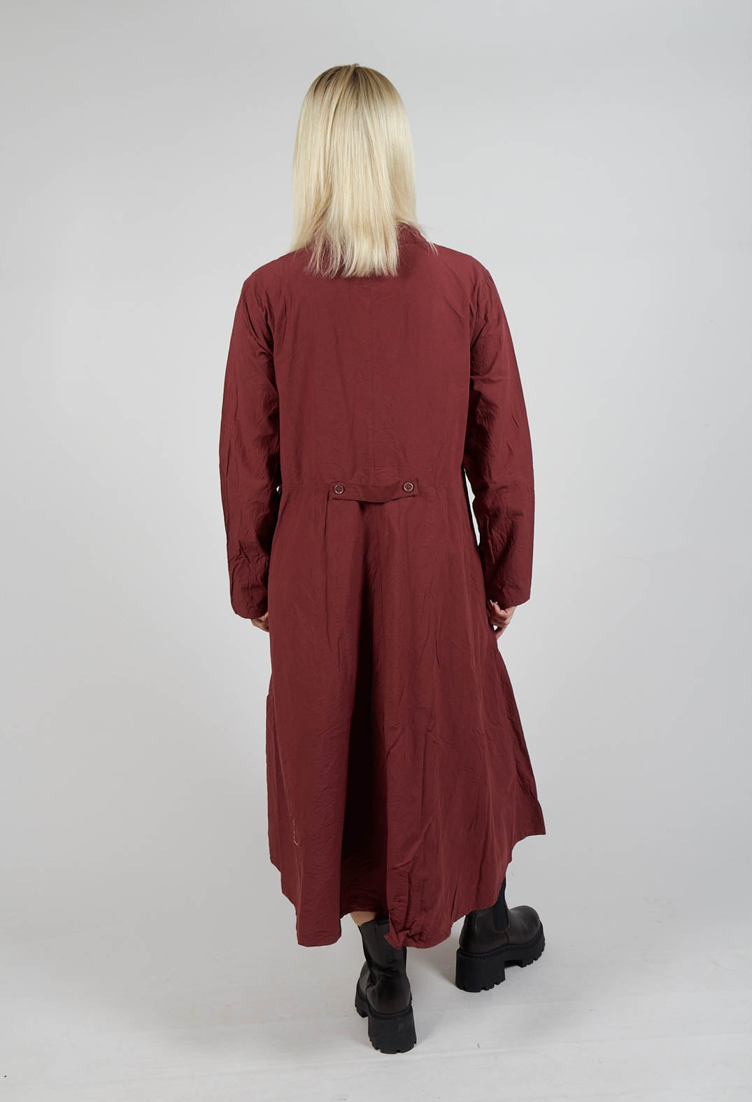 Hanne Dress in Burgundy