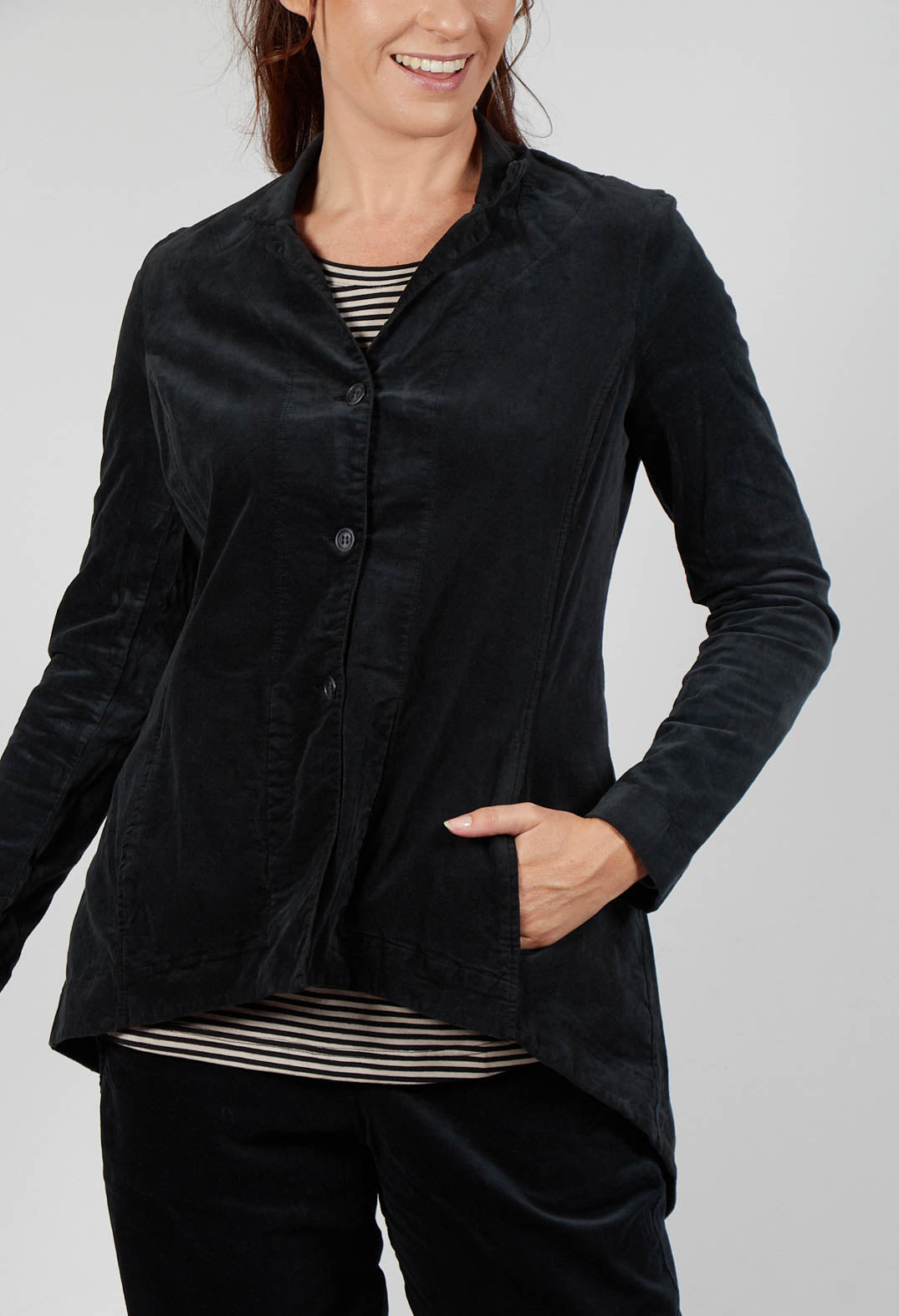 Haring L Jacket in Nero