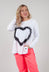 Heart Shirt in White