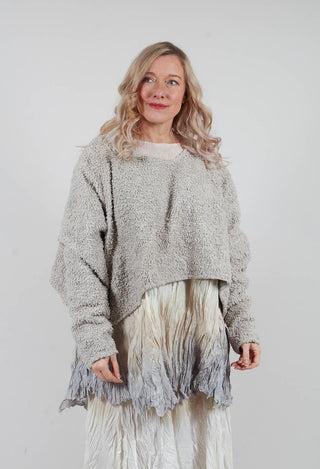 Helga Pullover in Kiesel