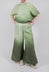 High-Waisted Maki Pants in Spring Green