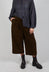 High Waisted Trousers in Brown