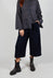 High Waisted Trousers in Navy