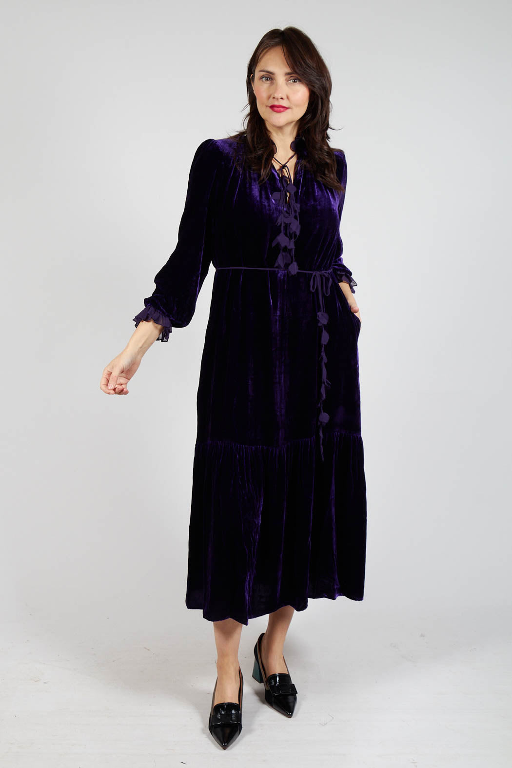 Holly Dress in Violet