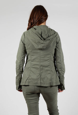 Hooded Utility Jacket in Camp