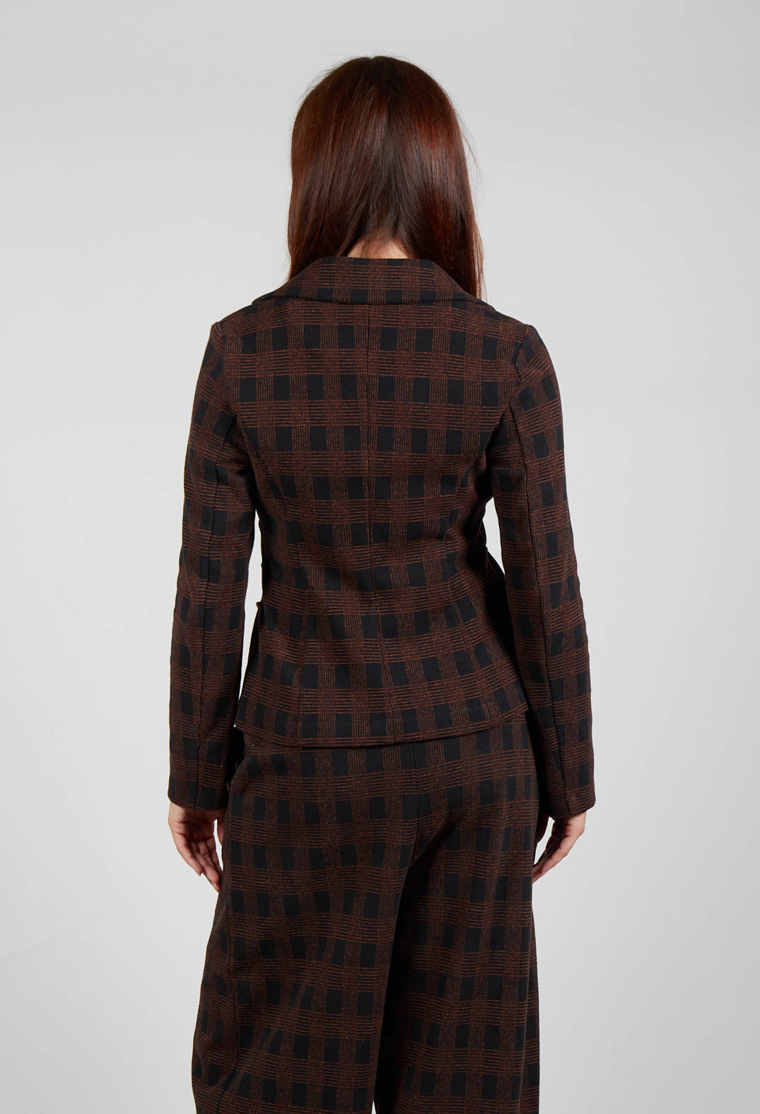 Jacket in Dotted Check