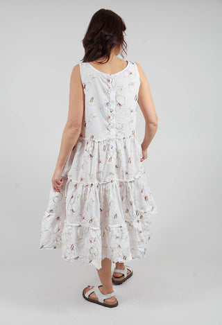 Jasmina Dress in Flower Cotton