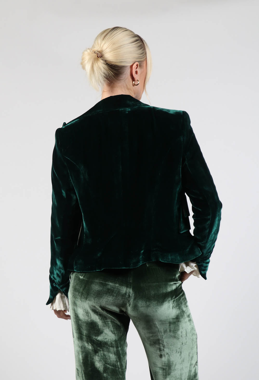 Jazz Lux Jacket in Petrol