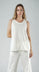 PRE-ORDER - Jersey Vest Top in Black Jersey Vest Top in Black (Pictured in Offwhite)