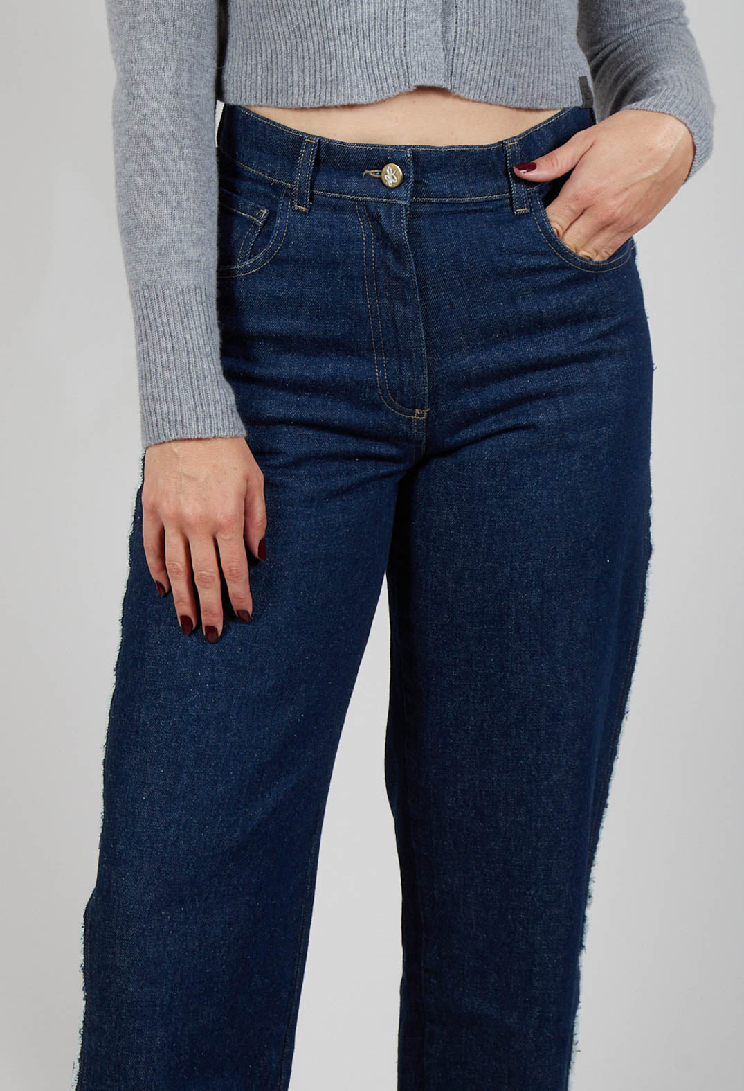 Joan Jeans in Blue Denim