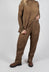 Jogger Trouser in Camel Cloud