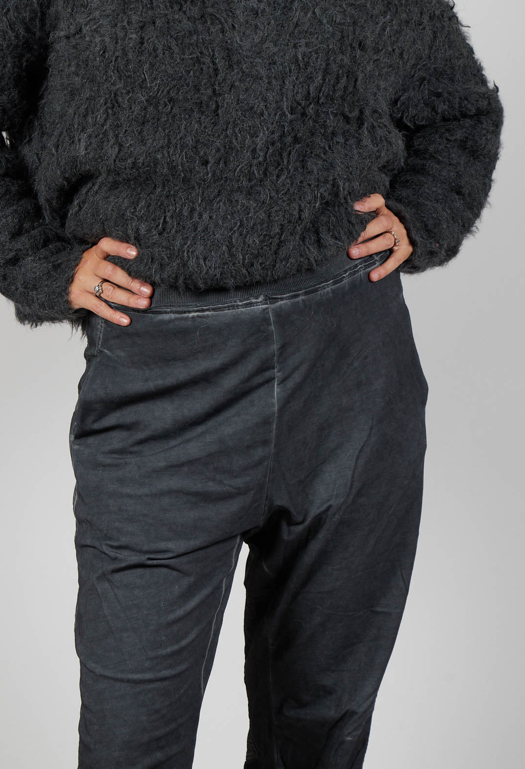 Jogger Trouser in Slate Cloud