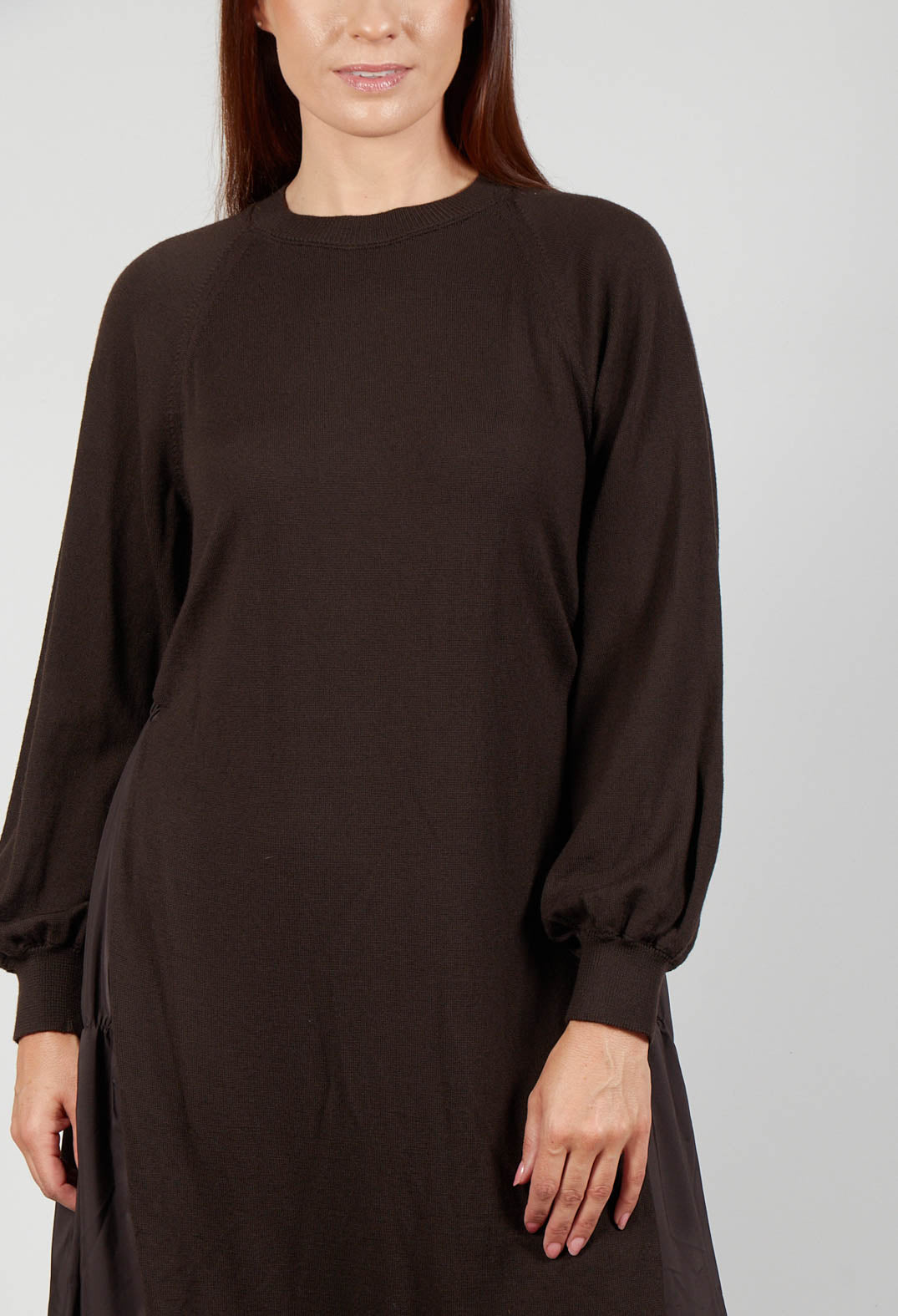 Jumper Dress with Contrasting Back in Java