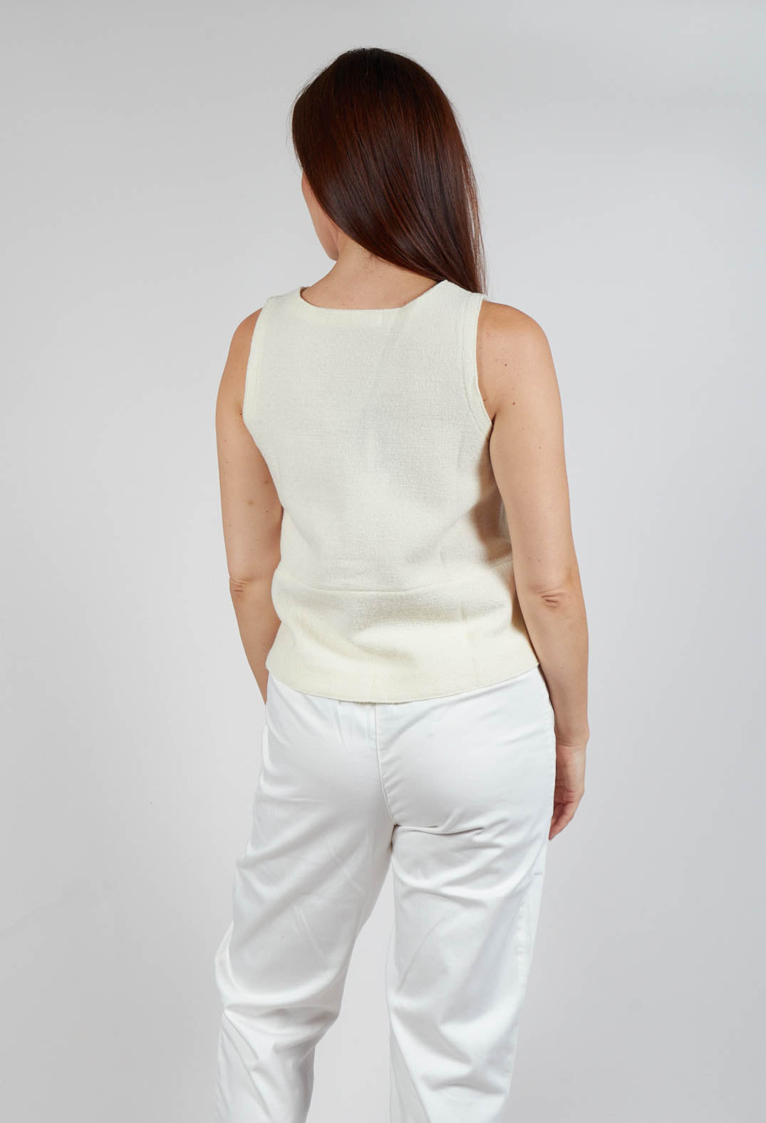 Junai Vest in Undyed