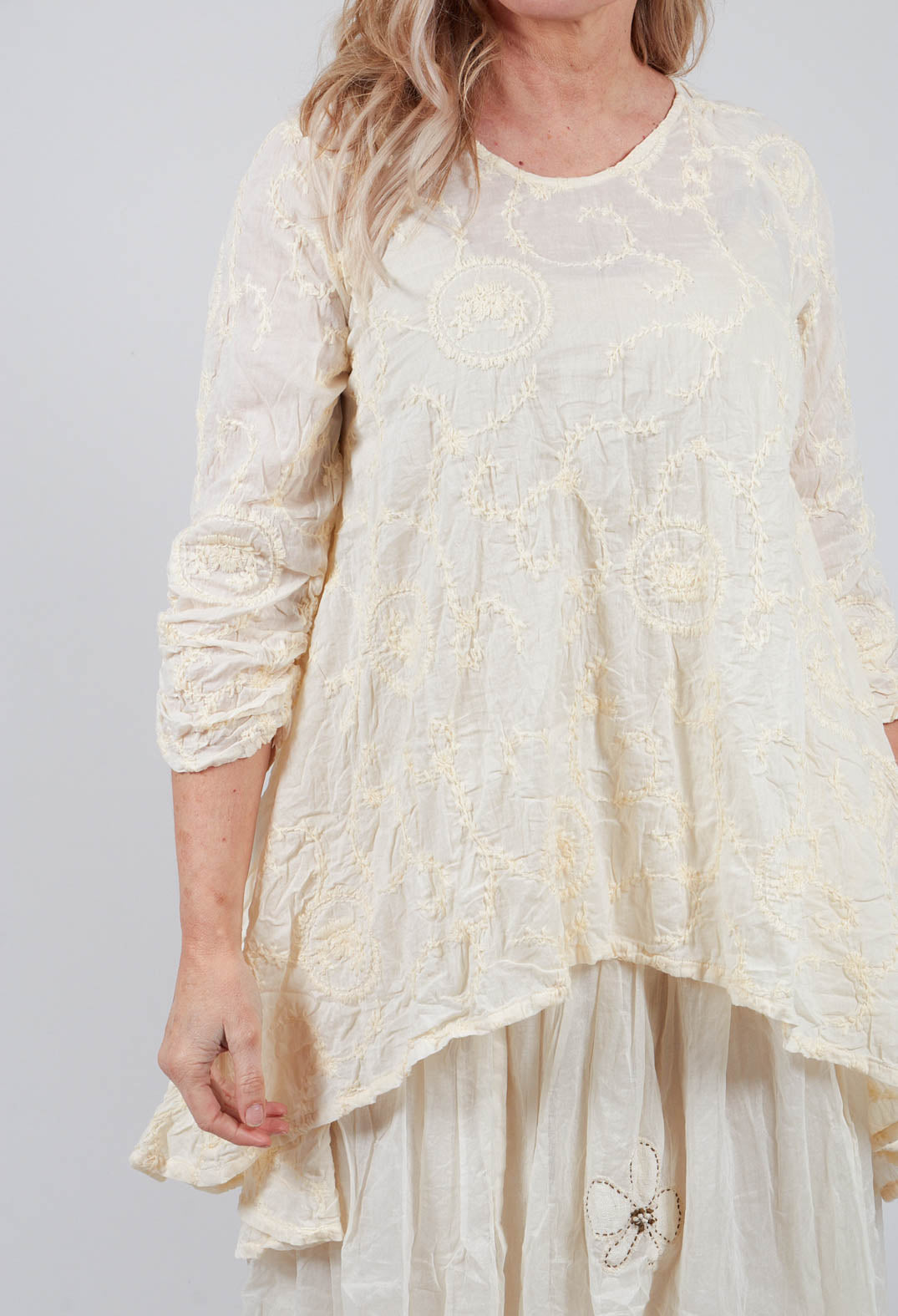 Jutta Blouse in Cream