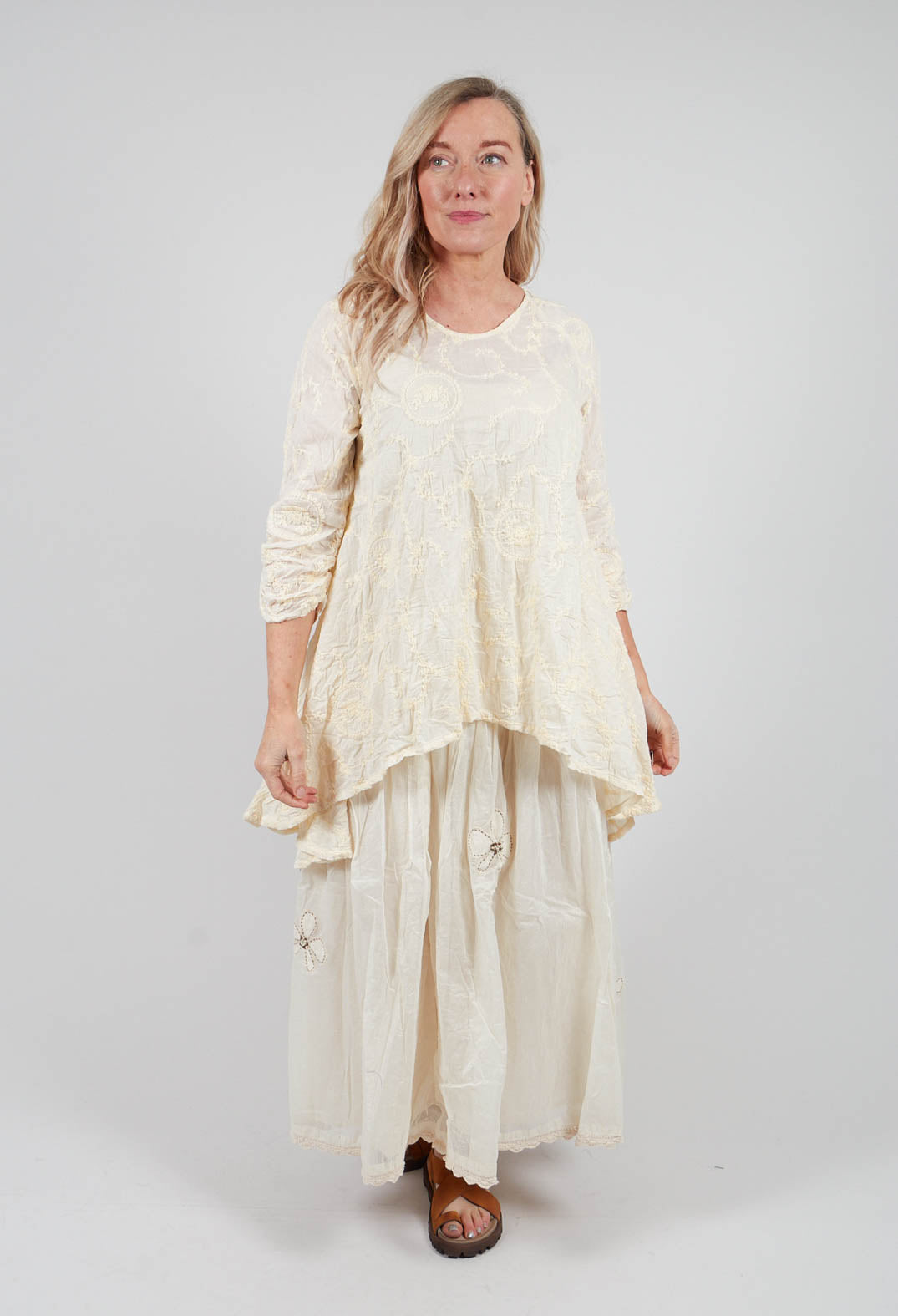 Jutta Blouse in Cream