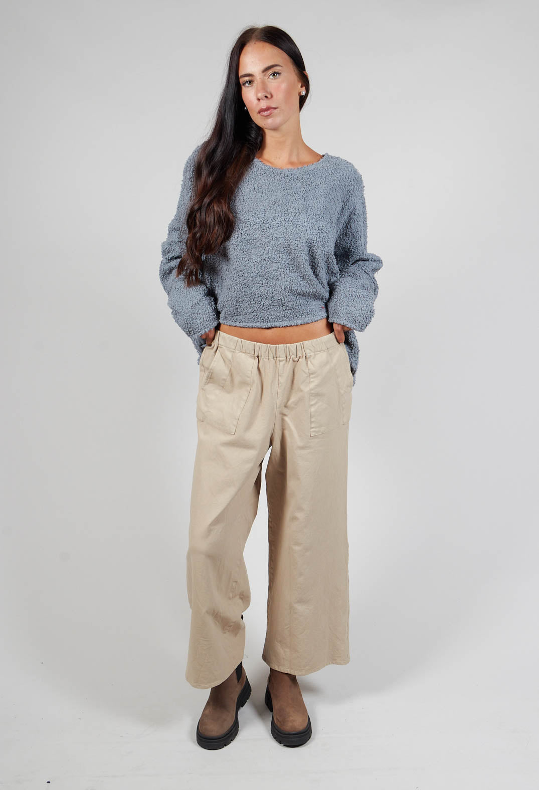 Kafallt Trousers in Karton Beige