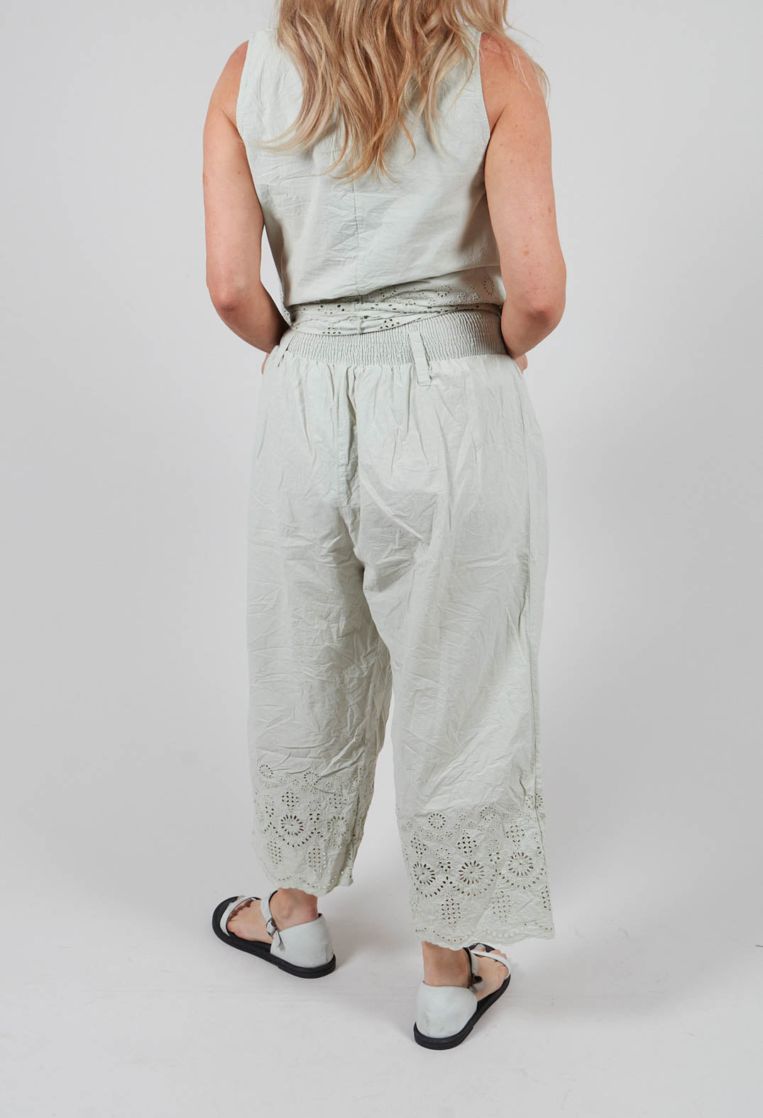 Kim Trousers in Soft Jade