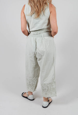 Kim Trousers in Soft Jade