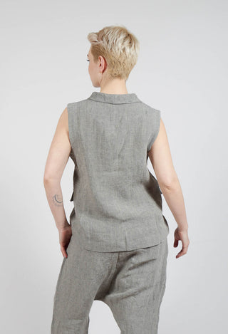 Kimchi A Gilet in Grigio