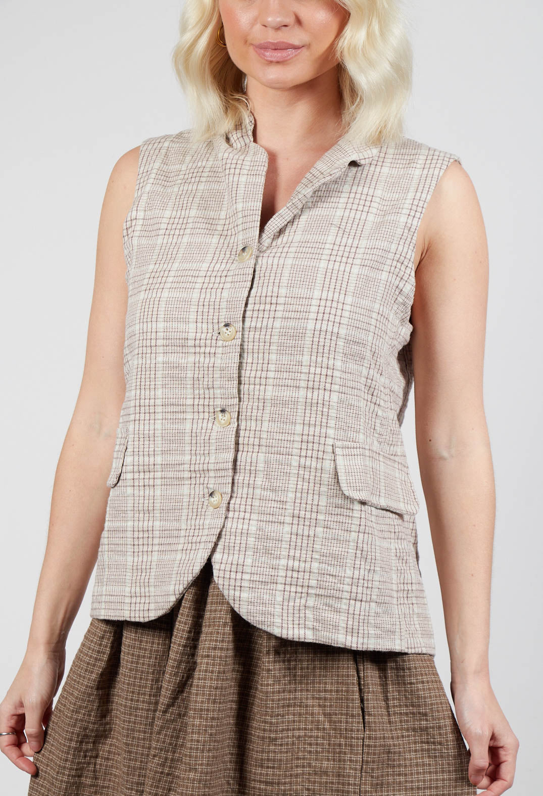 Kimchi Gilet in Naturale