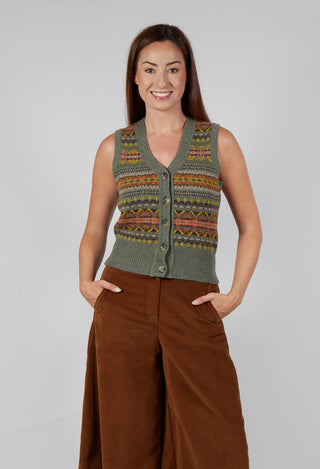 Kinross Waistcoat in Agate