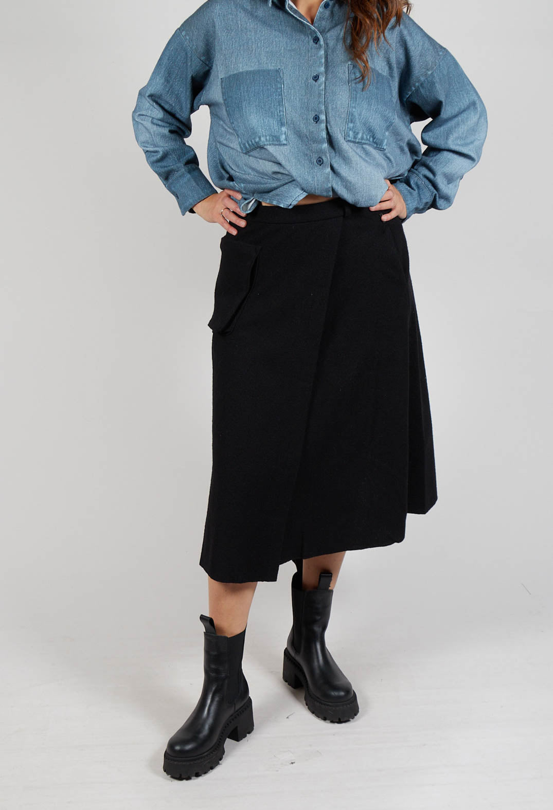 Kribi Skirt in Black