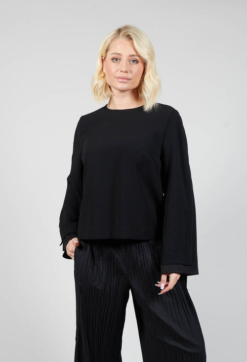 Leo Blouse in Black