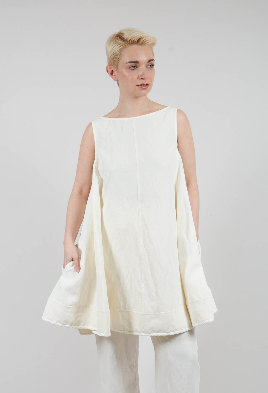 Less Tunic in Off White