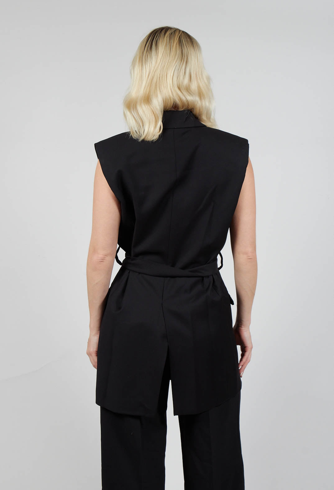 Letizia Waistcoat in Nero