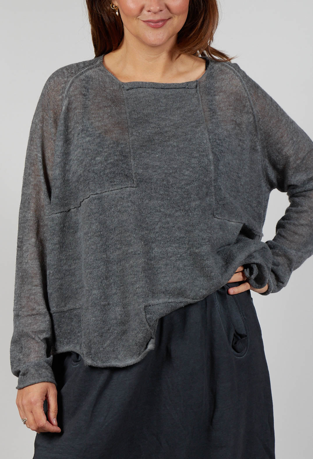 Lightweight Jumper in Coal Cloud